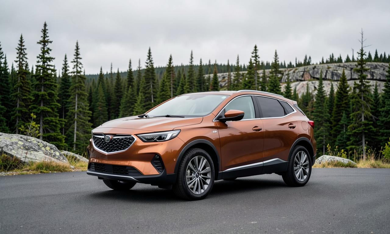 Copper compact Buick crossover in Northern Ontario